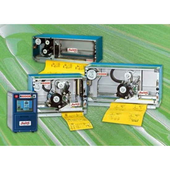 SWING - drukarka termotransferowa automatyczna drukująca na foli lub papierze SWING - drukarka termotransferowa automatyczna drukująca na foli lub papierze